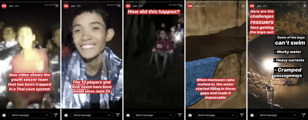 CNN Thai cave coverage