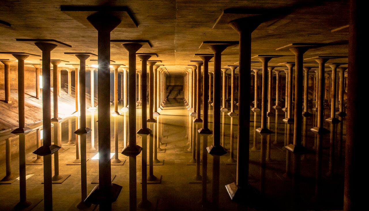 Repurposed Architectural Relic Revealed: Public Debut of the Buffalo Bayou Park Cistern- Logo