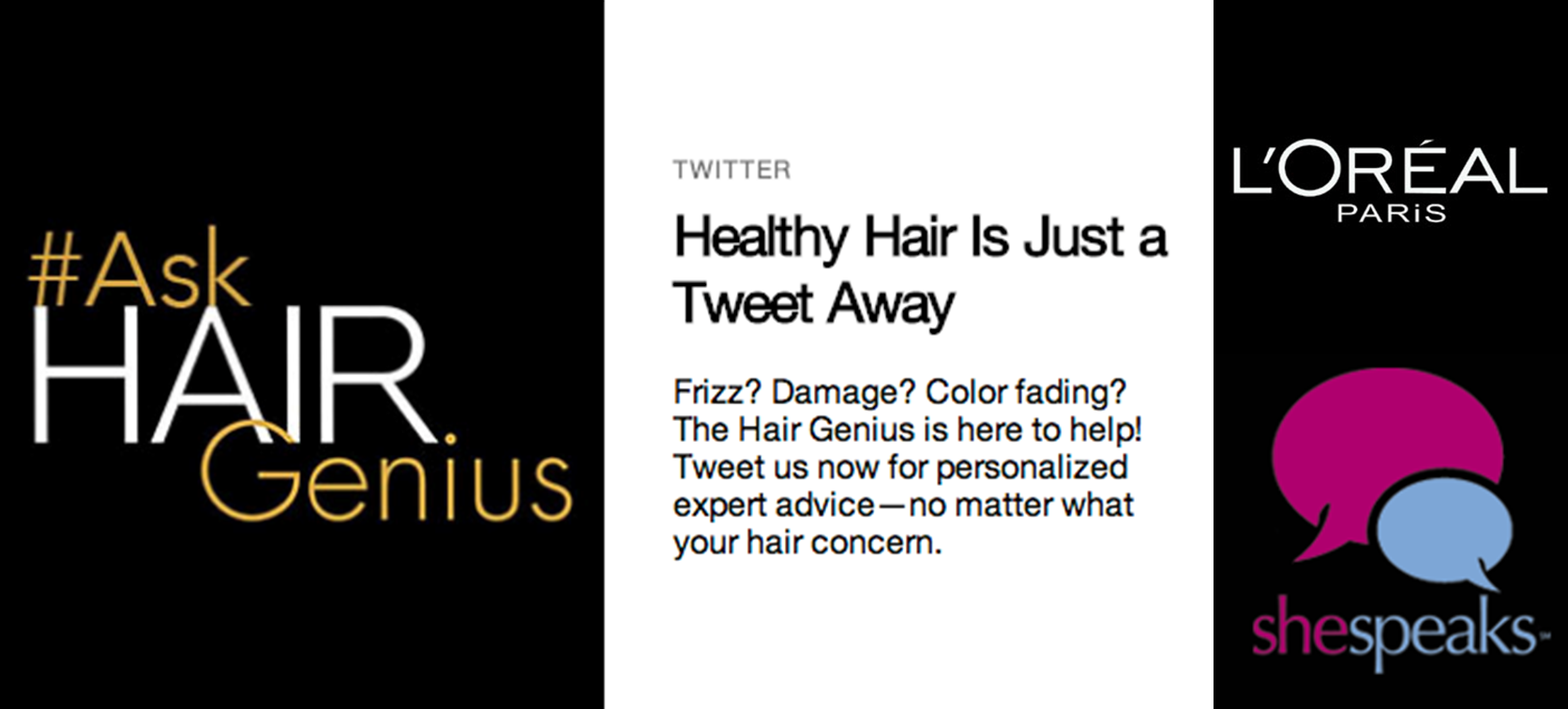 #AskHairGenius and #AdvancedHaircare- Logo