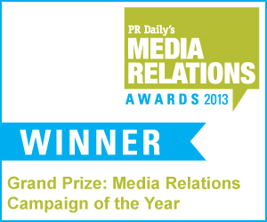 Grand Prize: Media Relations Campaign of the Year