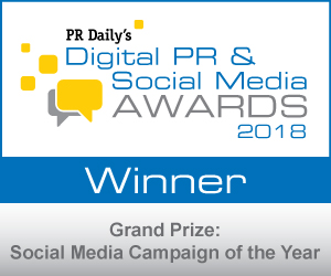Grand Prize: Social Media Campaign of the Year