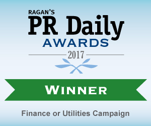 Finance or Utilities Campaign - https://www.ragan.com/wp-content/uploads/2018/11/PRawards17_win_finance.jpg