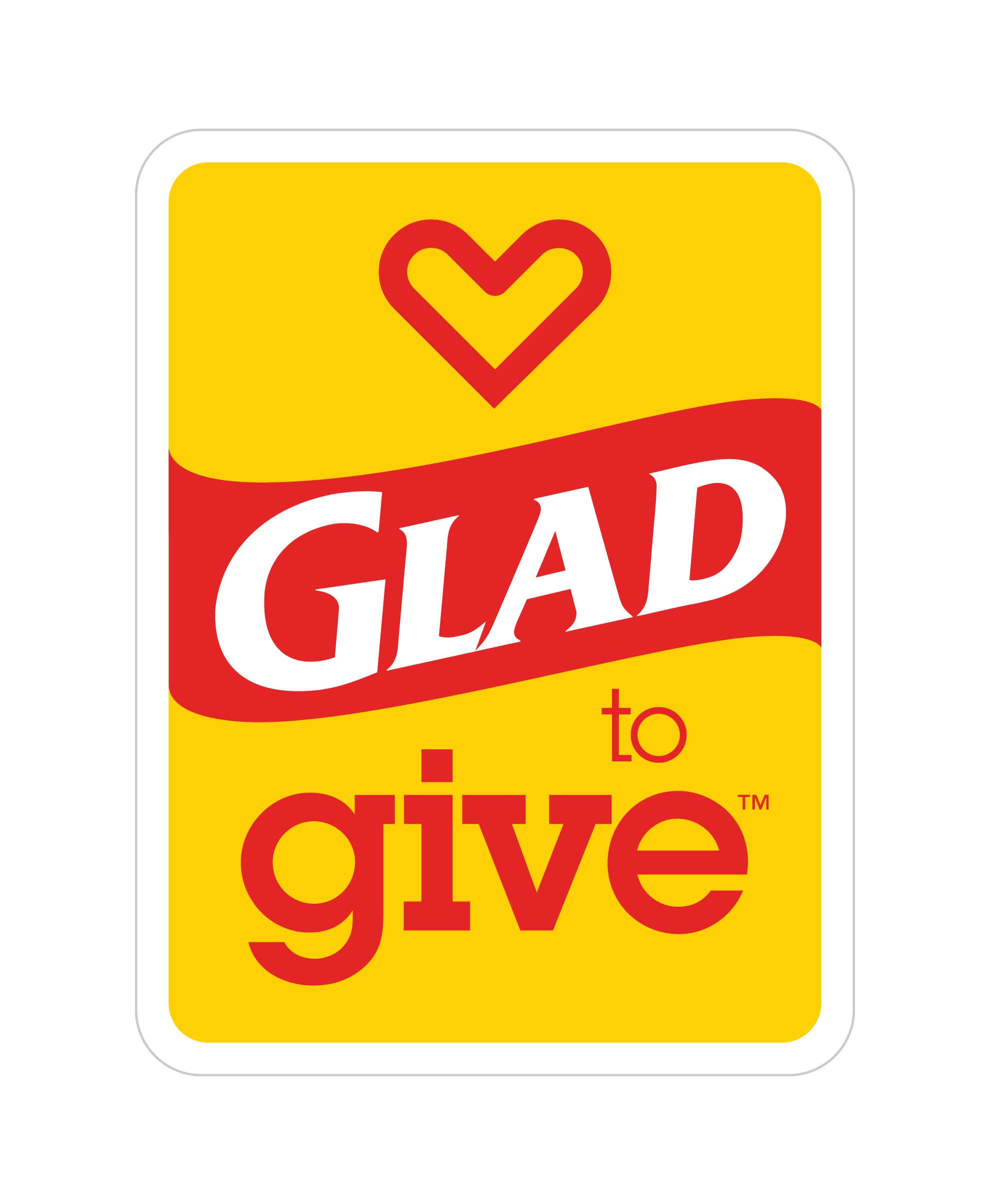 Glad to Give- Logo