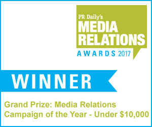 Grand Prize: Media Relations Campaign of the Year (Under $10,000)