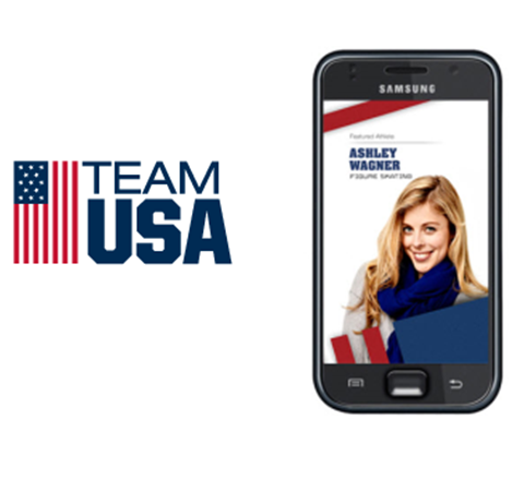 Team USA 2014 Road to Sochi Mobile App- Logo