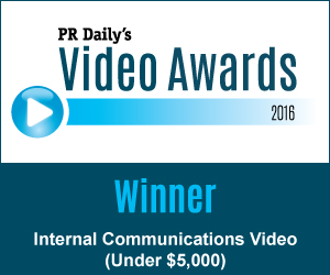 Internal Communications Video > Under $5,000