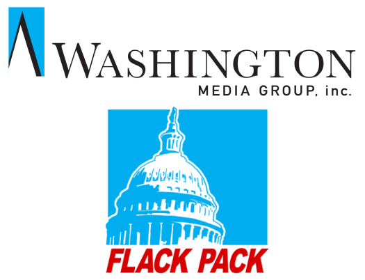 The Flack Pack PR podcast- Logo