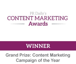 Grand Prize: Content Marketing Campaign of the Year
