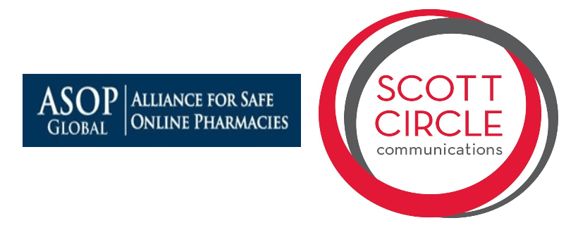 Scott Circle Communications & ASOP Global Prompt Promise from Canadian Government to Protect Canadian Drug Supply and Keep U.S. and Canadian Patients Safe- Logo