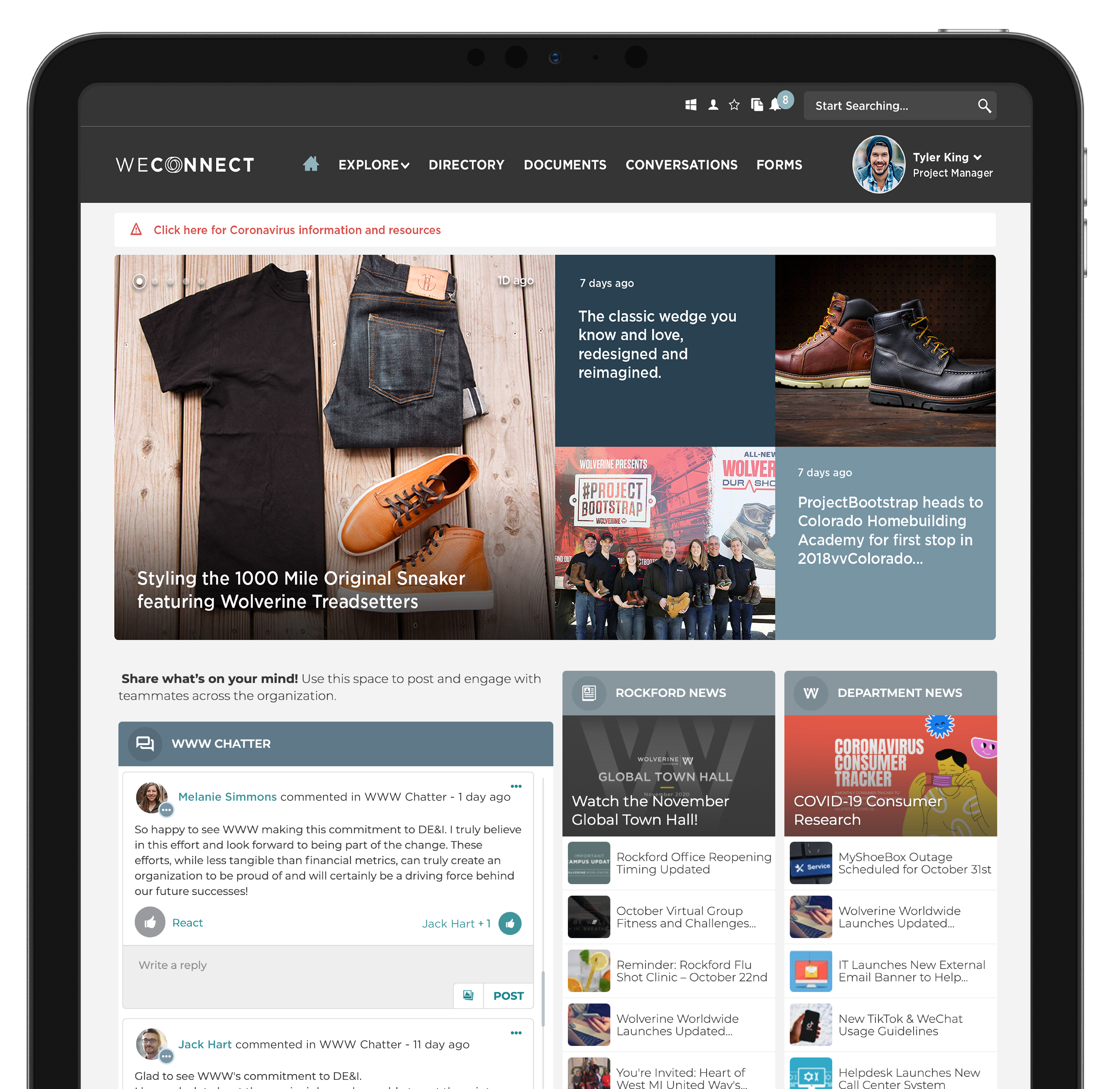 Relaunching Connection Amongst a Global Enterprise