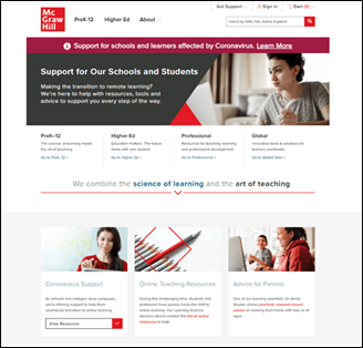 McGraw Hill's COVID-19 Innovations