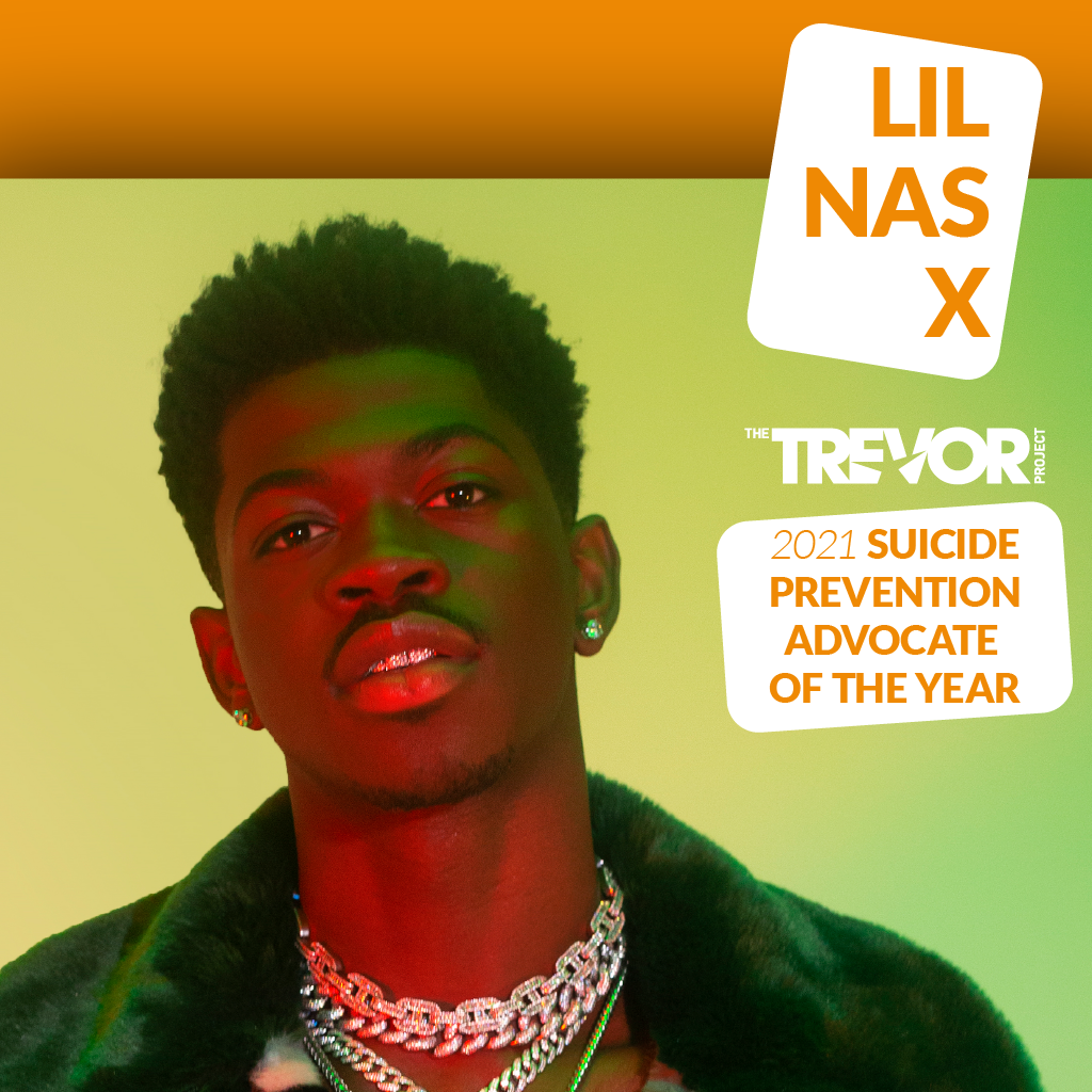 Lil Nas X Suicide Prevention Advocate of the Year