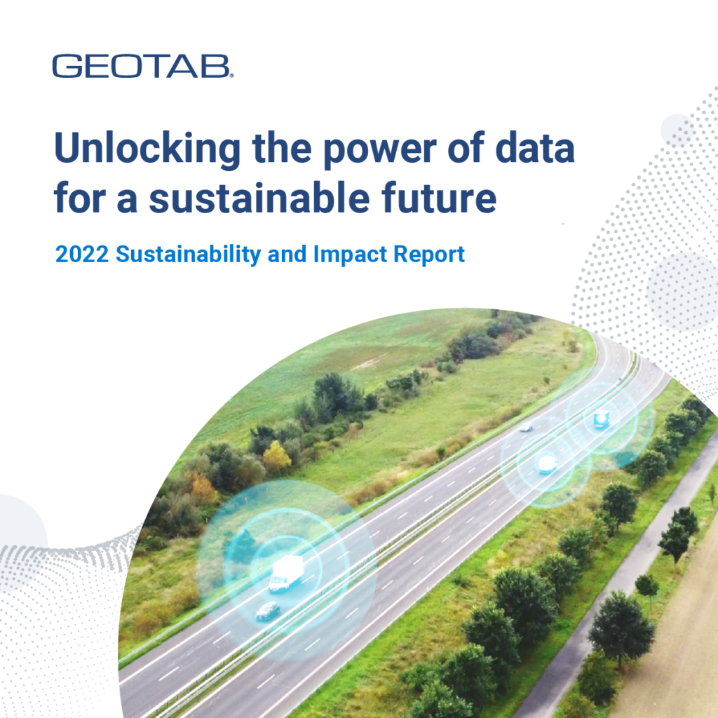 Geotab: Unlocking the Power of Data for a Sustainable Future