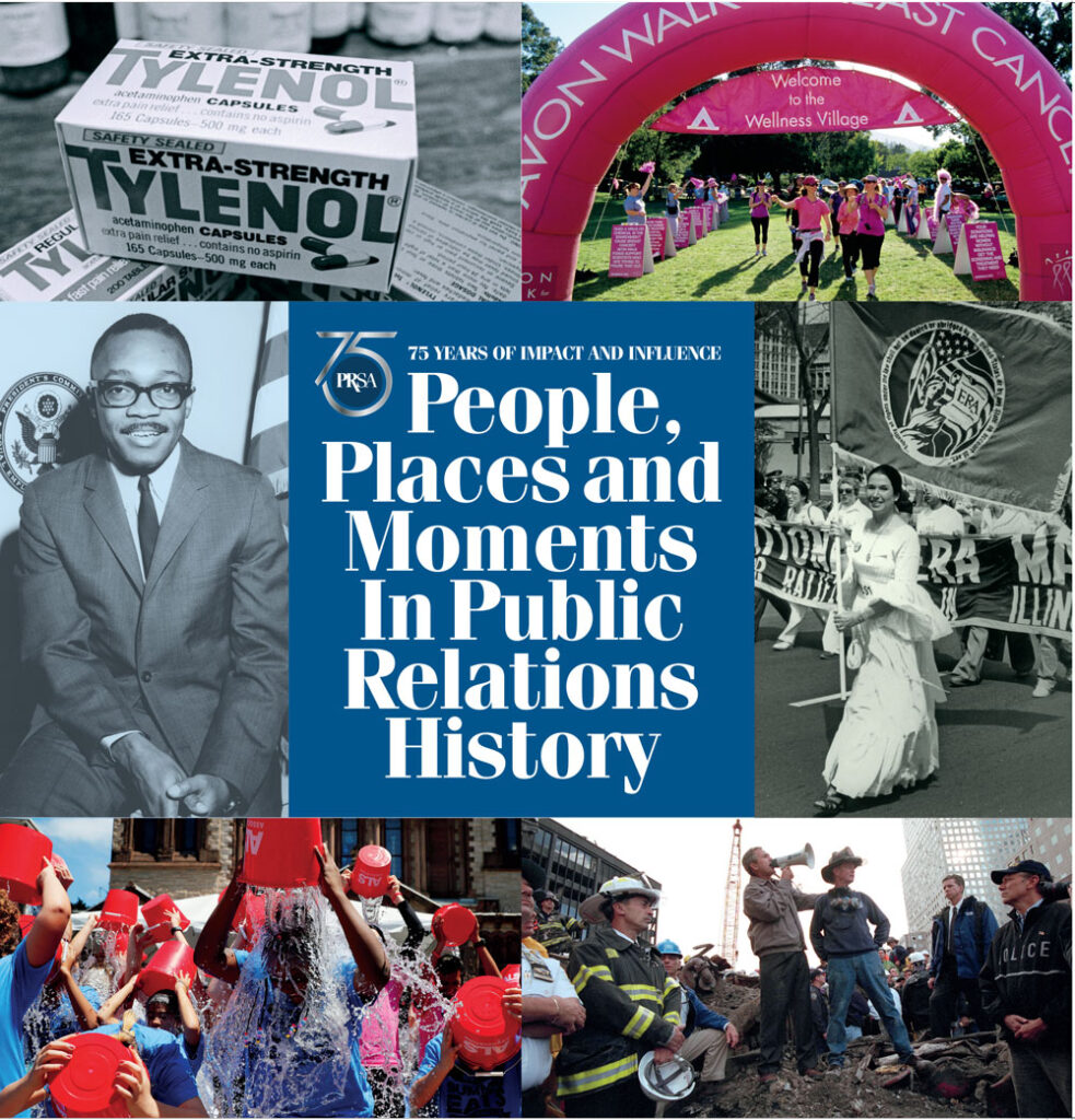 75 Years of Impact and Influence: People, Places and Moments in Public Relations History