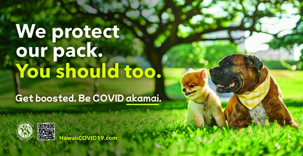 Protect Your Pack: Hawaii Department of Health Promotes Bivalent Boosters