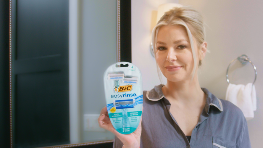 A Life Less Clogged with BIC EasyRinse and Ariana Madix