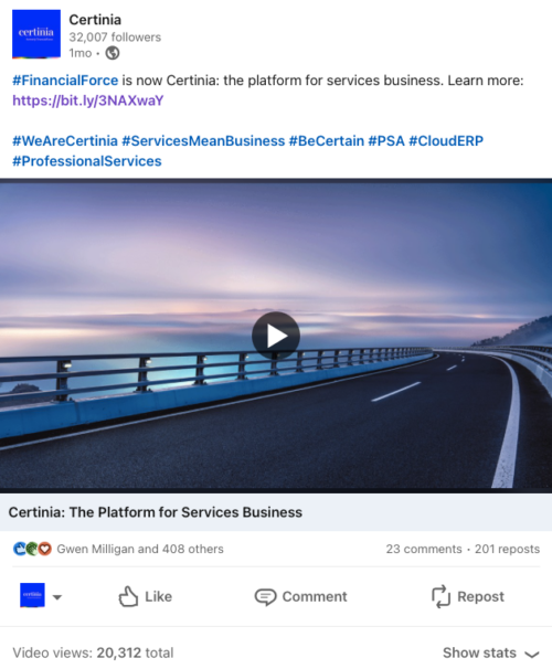 Rebranding FinancialForce to Certinia, the ‘Single Source of Certainty’ for Services Businesses