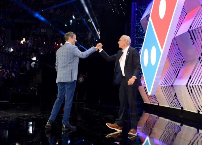 Announcement of historic Domino’s commitment to St. Jude Children’s Research Hospital