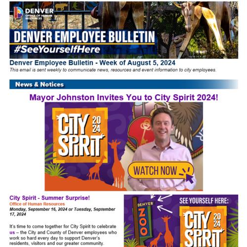 Denver Employee Bulletin