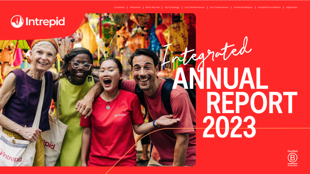 Intrepid's Integrated Annual Report 2023 - 'The World Needs More Intrepid People'