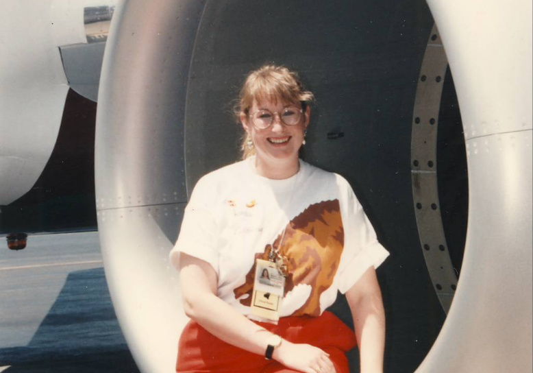 Linda's aircraft tour