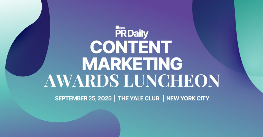 Content Marketing Awards Luncheon 2025 - PR Daily