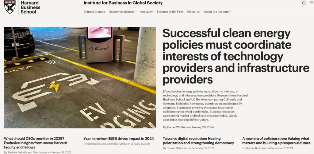 Harvard Institute for Business in Global Society