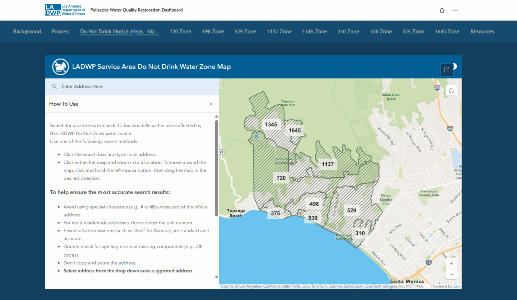 Water Quality Restoration Dashboard