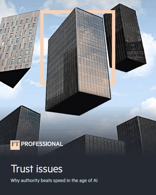 Trust Issues: Why Authority Beats Speed in the Age of AI