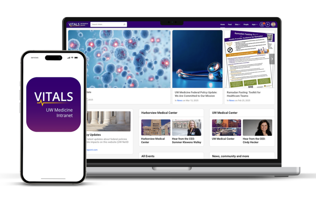 UW Medicine Intranet: Vitals
