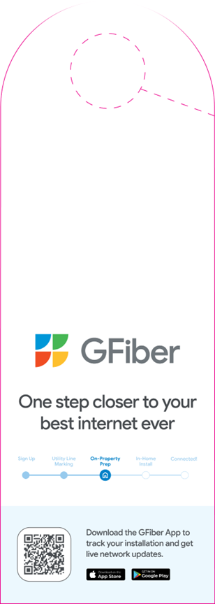 From Sign Up to Connect: Educating GFiber Customers on their Internet Installation