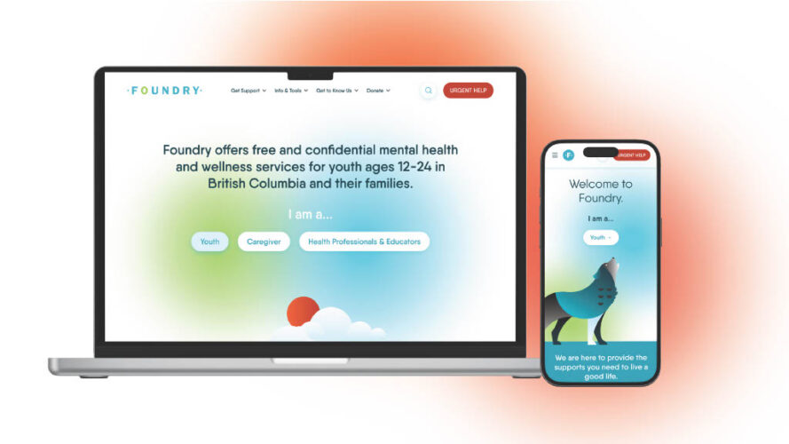 Creating a digital safe space for young people and their caregivers