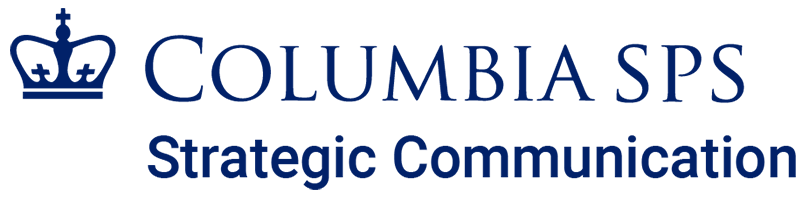 Columbia University | School of Professional Studies Strategic Communication Logo