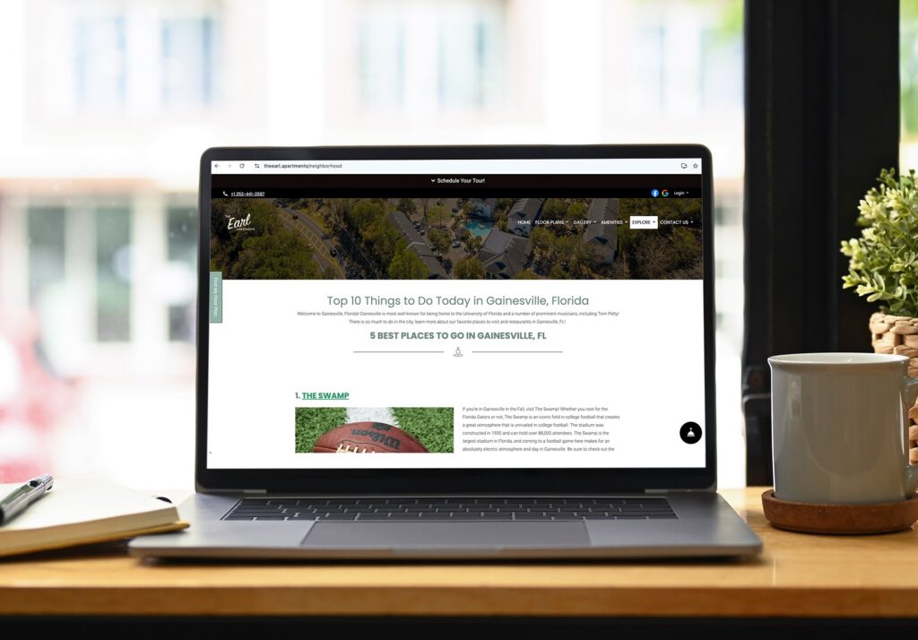 Use of Blogs in Multi Family Housing Websites