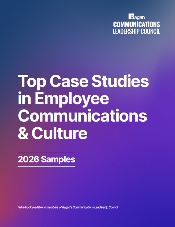Ragan’s 2026 Top Case Studies in Employee Communications