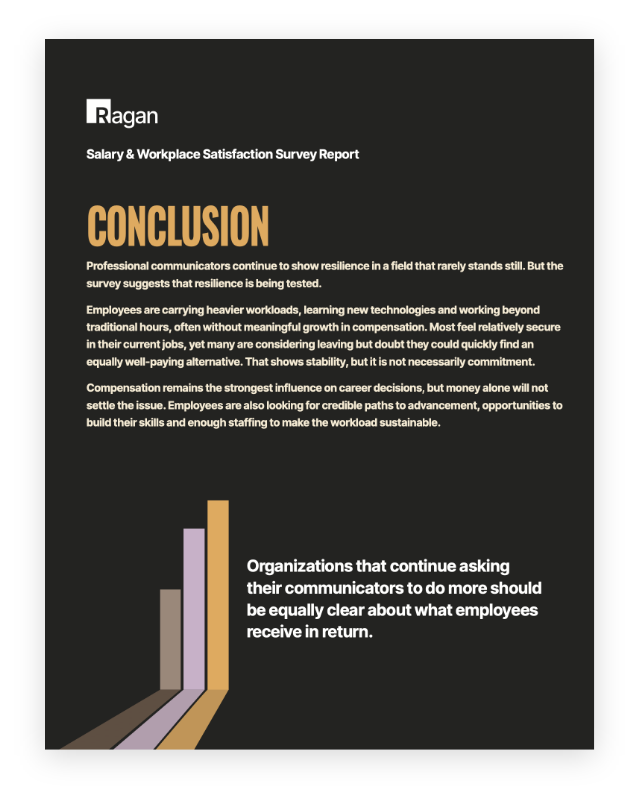 Ragan Communications Salary & Workplace Satisfaction Survey Report: 2026 Edition