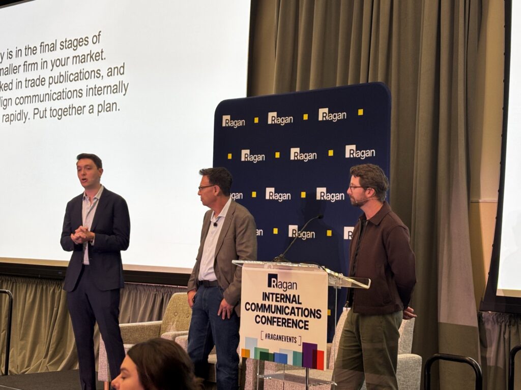 ‘There’s no such thing as internal communications now’: The external blur